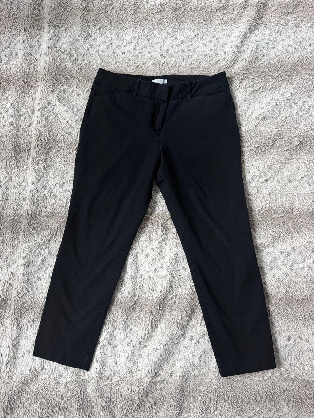 New York & Company Black Women's Slim Straight Trousers